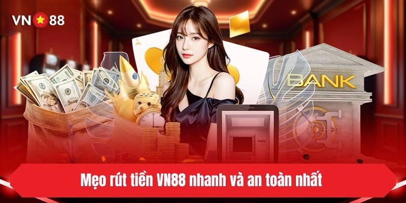 Mẹo rút tiền VN88 nhanh và an toàn nhất 